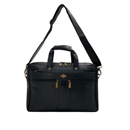 Expandable Leather Laptop Organiser Premium  # 2816