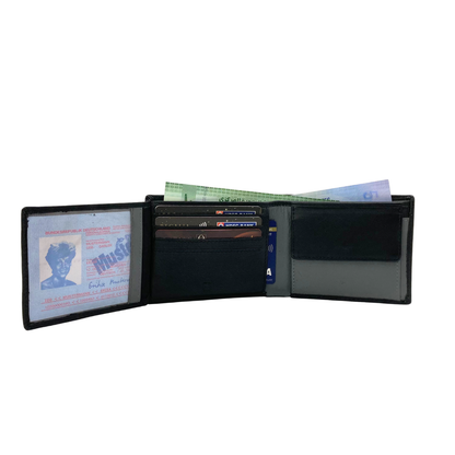 Shield Collection Bi-Fold RFID Wallet # 4022C