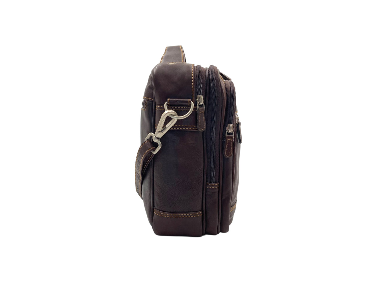 Kani Leather Premium Leather Sling Bag for Men – Stylish Crossbody Bag for Travel & Everyday Use | Mylaveri #2675