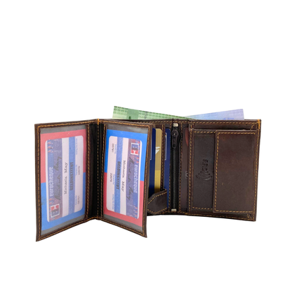 Shield Collection Bi-Fold RFID Wallet # 1229