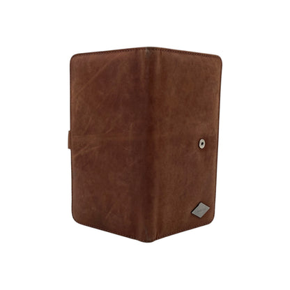 Vintage Premium Leather Family Passport Wallet # 1672L