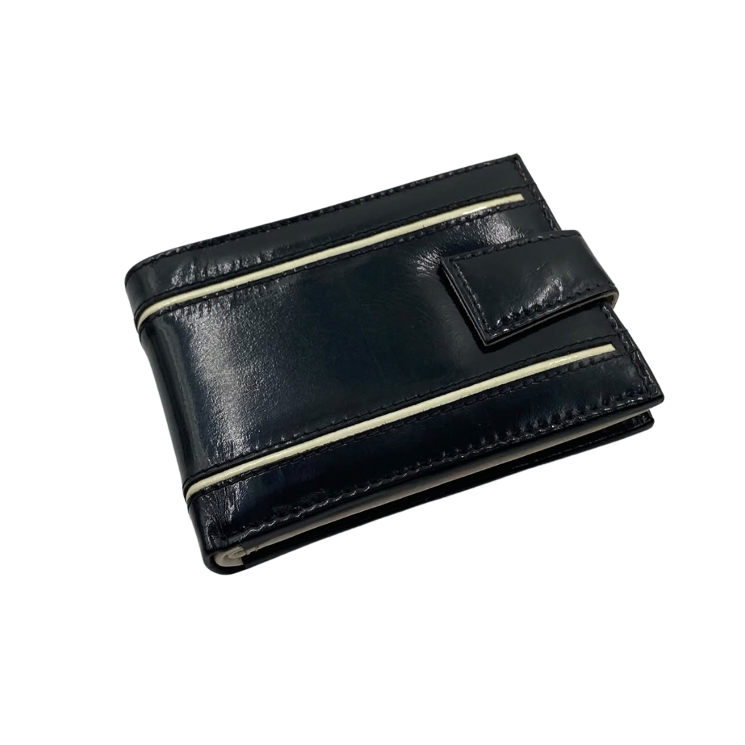 Classic Men's Waterproof Bifold Leather Wallet with Flip ID Window #1728L (D.L.)