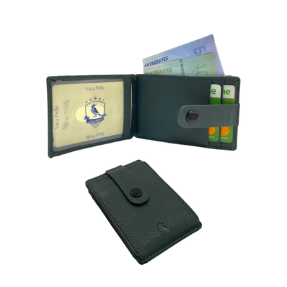 Card Case & Cash Wallet Compact Size 10 Card Space # 4688_VP