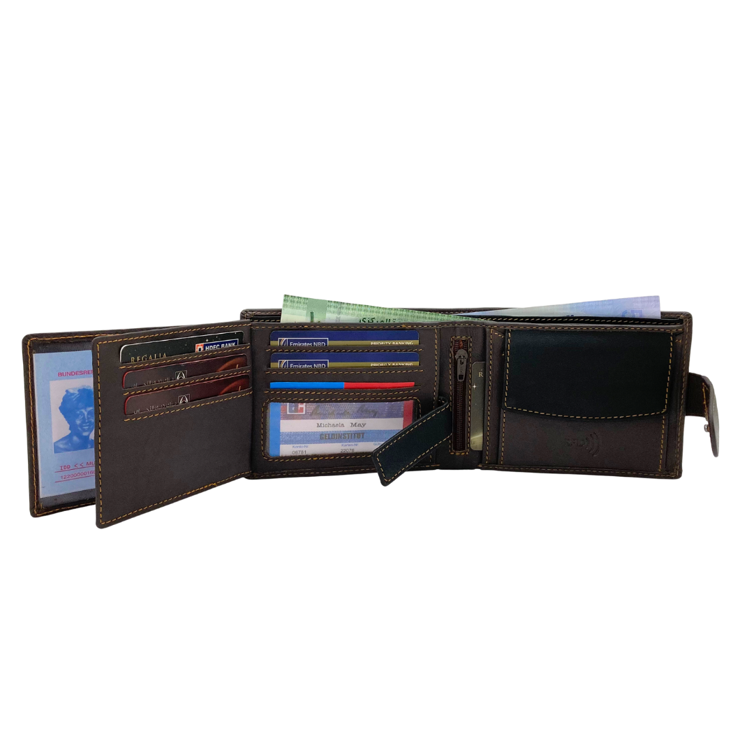Shield Collection Bifold RFID Wallet # 1644 EL.LOOP