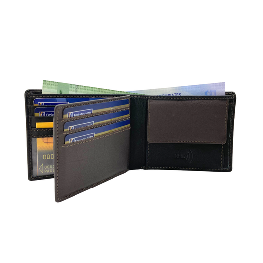 Shield Collection Bifold RFID Wallet # 1123C