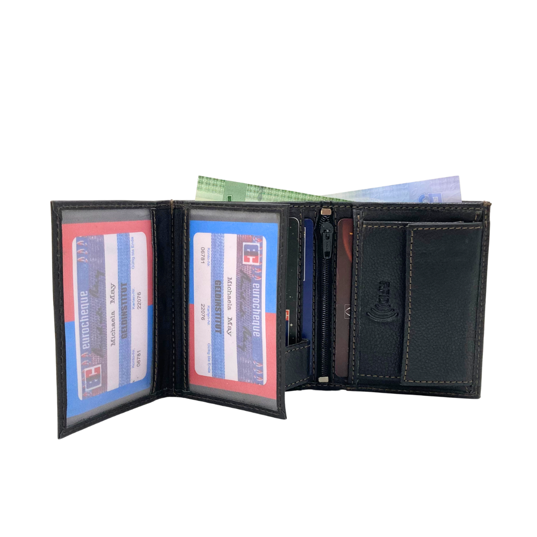 Shield Collection Bi-Fold RFID Wallet # 1229