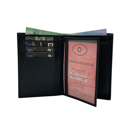 Standing Mens Collection Bi-Fold Wallet # 4013