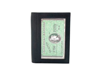 Slim Photo-ID Bifold Cards & Cash Wallet # RFID 1274AM