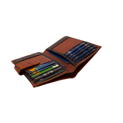 Long Wallet Maveric Leather Wallet # 1802ML