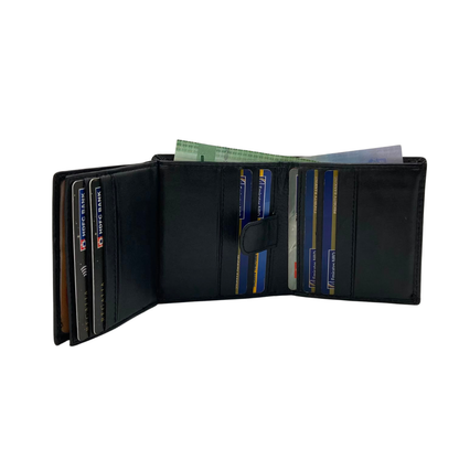 Standing Mens Collection Bi-Fold Wallet # 664N