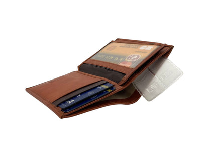 Small Bifold Cards Wallet  # RFID 4018