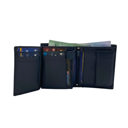 Standing Mens Collection Bi-Fold Wallet # 1517S
