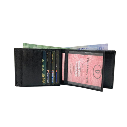 Pebble Texture 8 Card Billfold Wallet # 1888