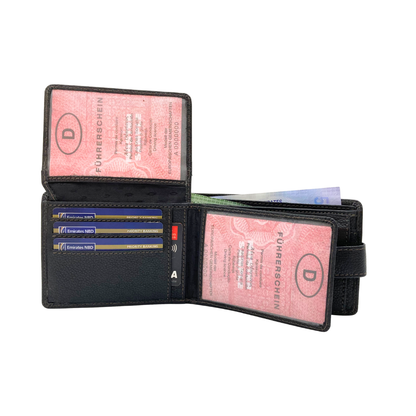 Shield Collection Bi-Fold RFID Wallet # 1613CL