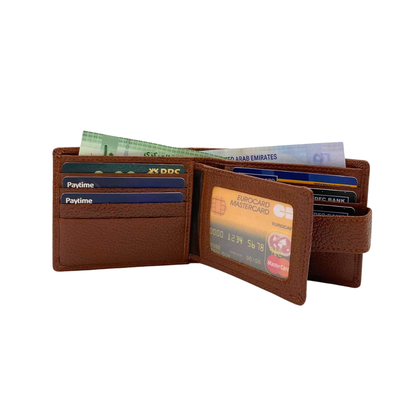 Pebble Texture 8 Card Billfold Wallet # 4094NL