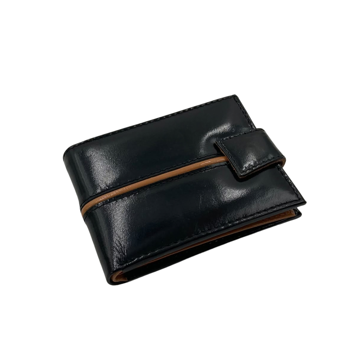 Classic Men's Waterproof Bifold Leather Wallet with Flip ID Window #1729 L (C.L.)