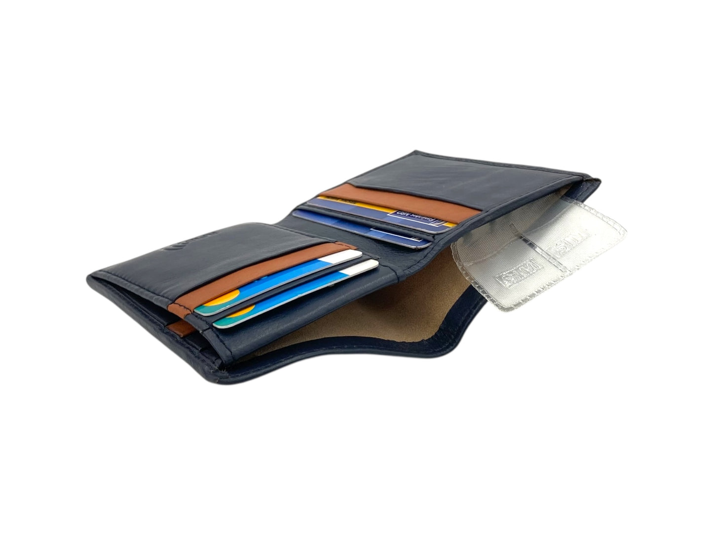 Small Bifold Cards Wallet # RFID 4017 ELASTIC
