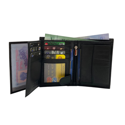 Standing Mens Collection Bi-Fold Wallet # 4253