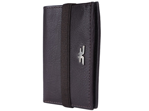 Slim Bifold Inside Button Card & Cash Wallet # RFID 1977EL