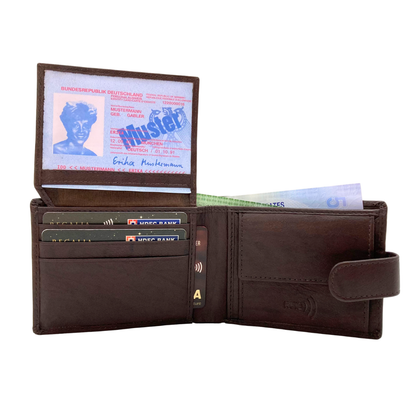 Shield Collection Bifold RFID Wallet # 1981CL