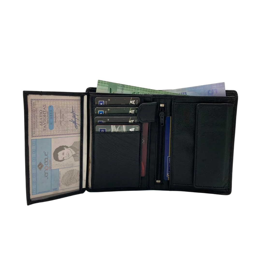 Standing Mens Collection Bi-Fold Wallet # JD-2068