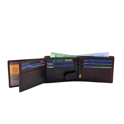 Pebble Texture 8 Card Billfold Wallet # 1426