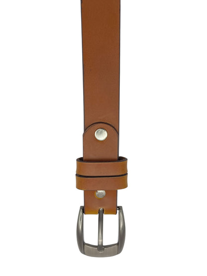 Unisex Leather Belt 25mm Nova