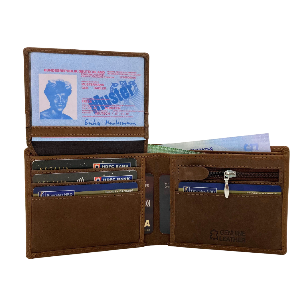 Classic Hunter Vintage Bi-Fold Wallet # 4684