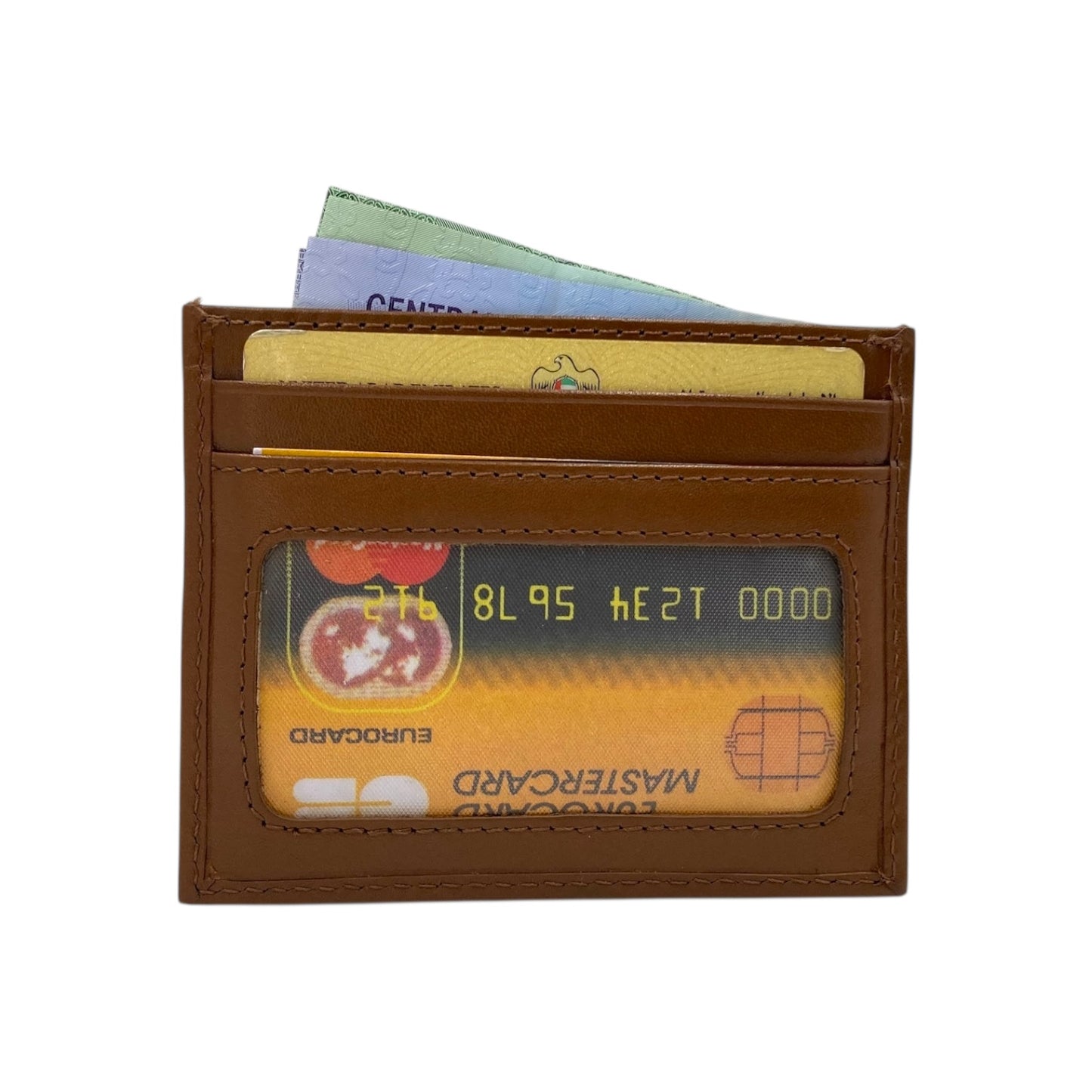 Super Slim Genuine Leather Card Wallet # 1066/3 PHOTO