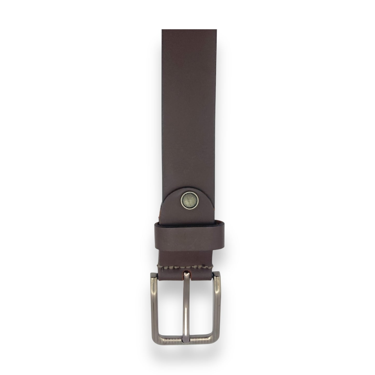 Mens Leather Belt 35mm Smooth