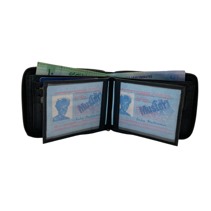 Fullzip leather mens Wallet #1406CZ