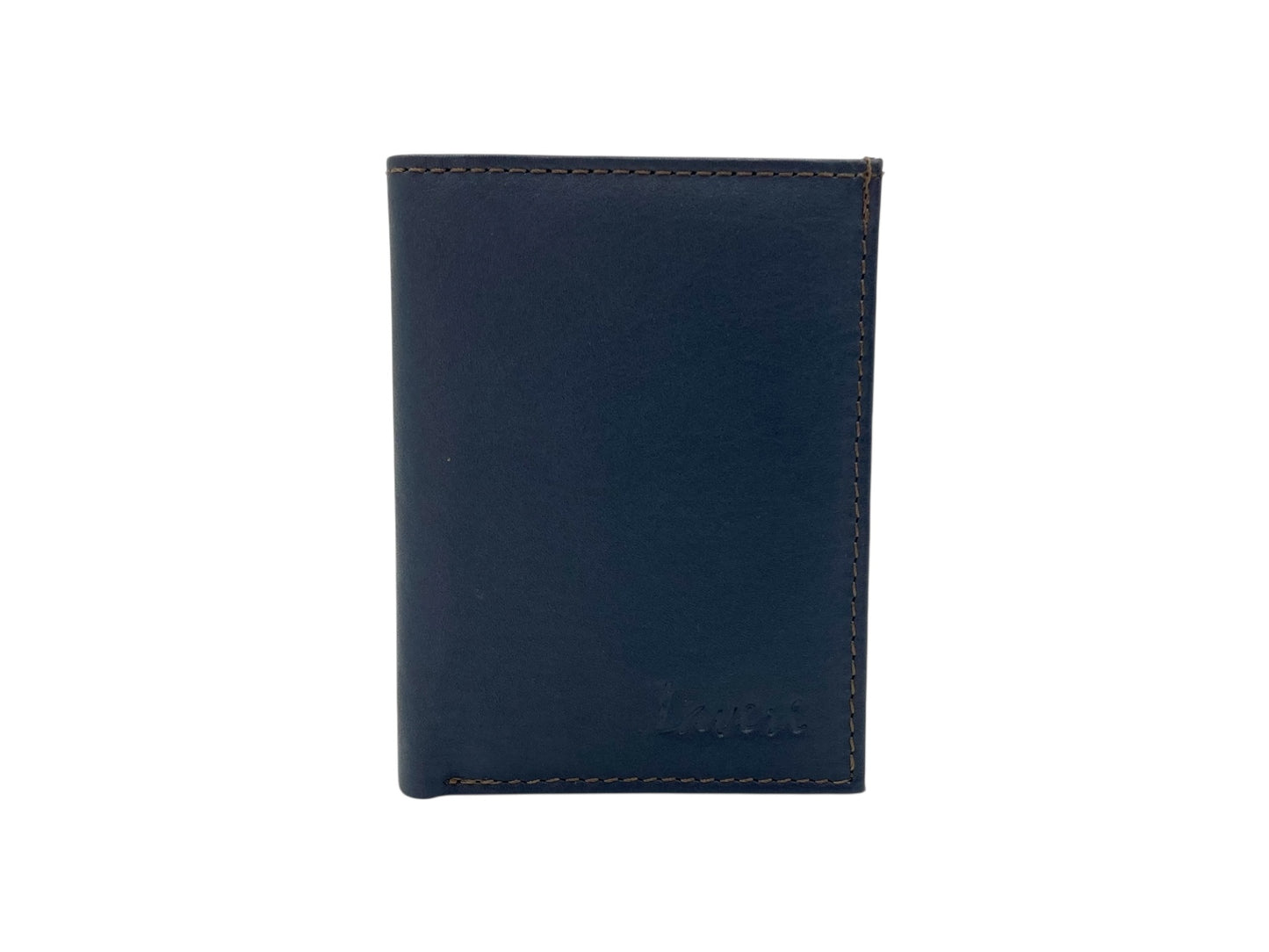 Slim Bifold Inside Button Card & Cash Wallet # RFID 1977BL