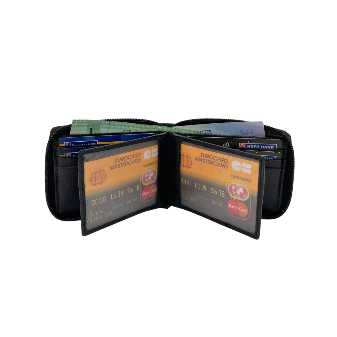 Pebble Texture 8 Card Billfold Wallet # 892Z