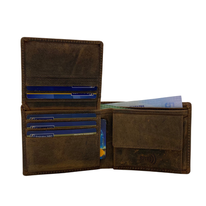 Classic Hunter Vintage Bi-Fold Wallet # 4225C