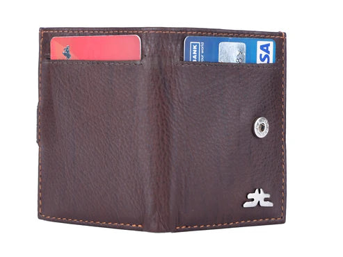 Small Slim Bifold Cards Wallet # RFID 4386 [EL.LOOP]