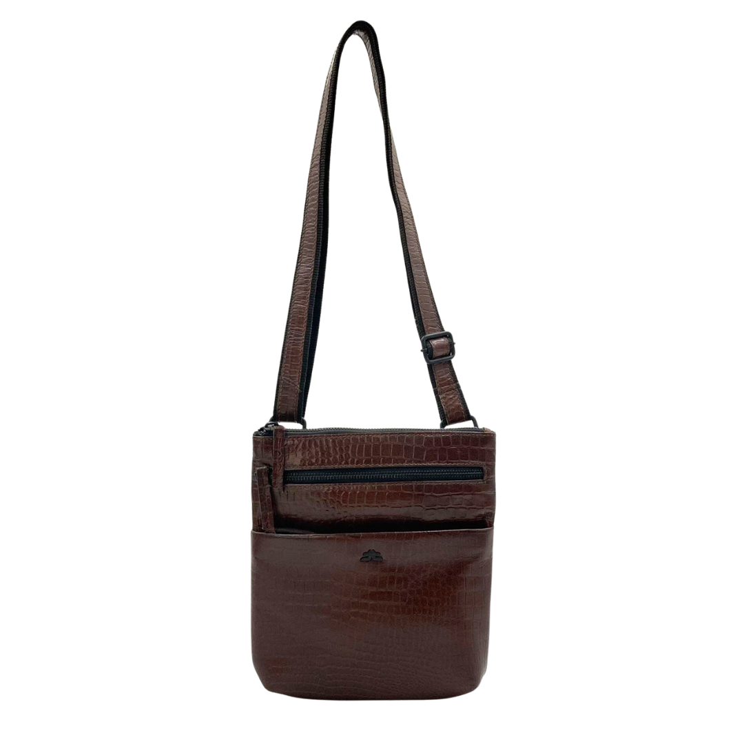 Leather Crossbody/Messenger Bag # 2488