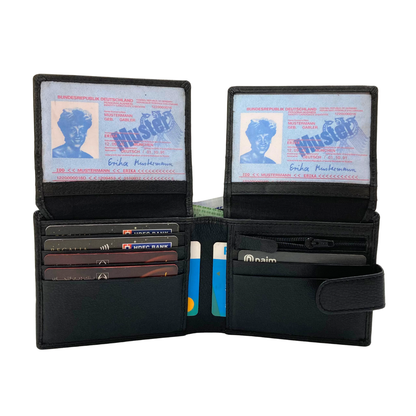 Shield Collection Bifold RFID Wallet # 1244SL