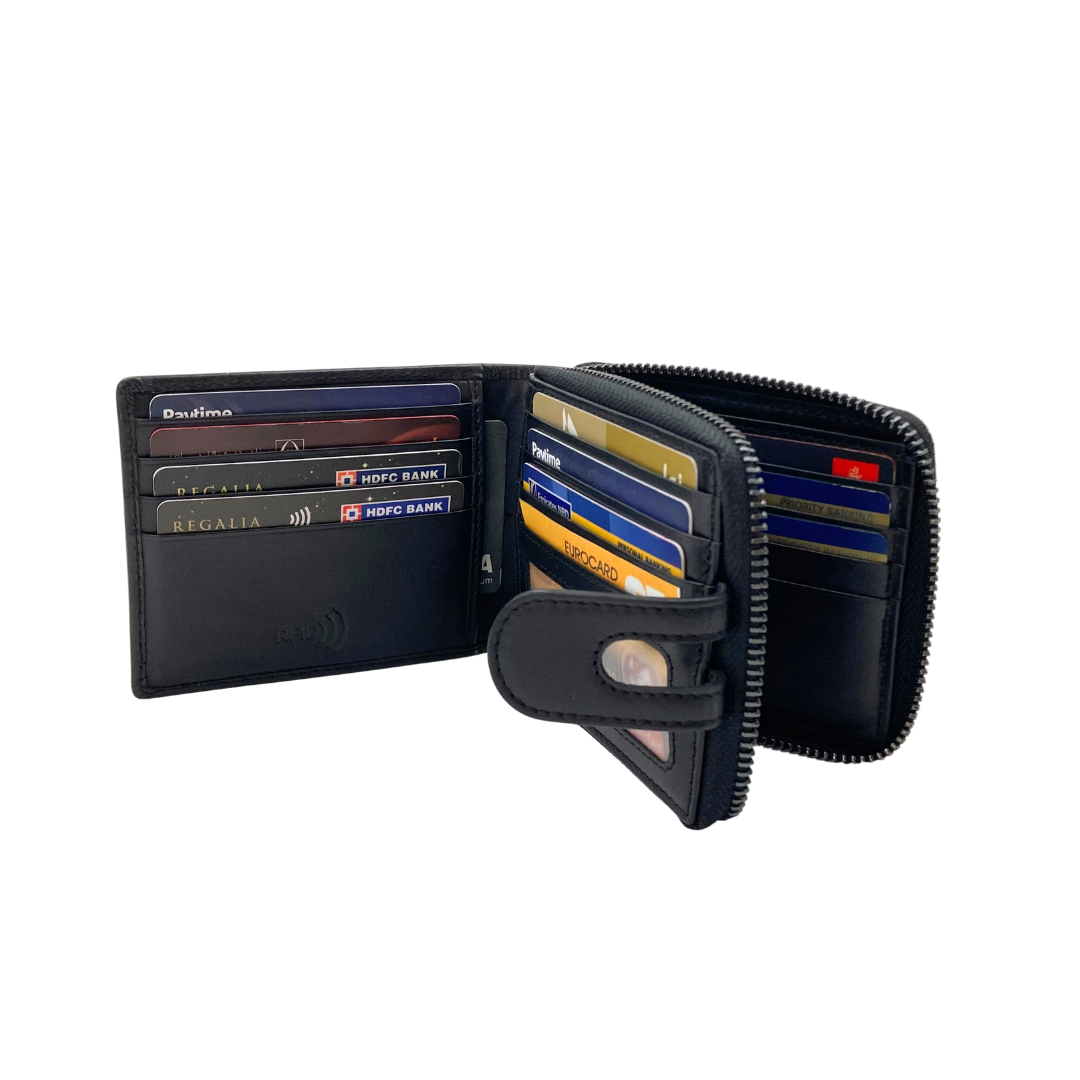 Shield Collection Bi-Fold RFID Wallet # 4643Z