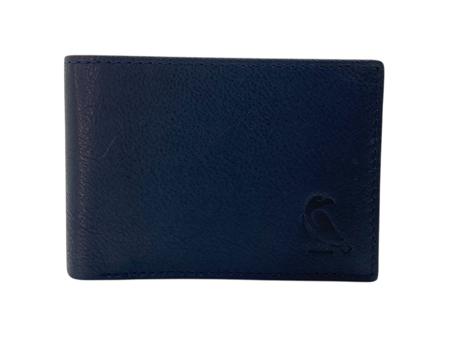 VacaPelle 10-12 Card Billfold Genuine Leather Wallet # 1074