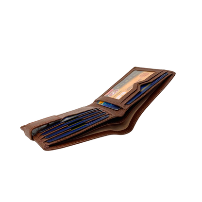 Pebble Texture 6 To 8 Card Slots Wallet # 1138L