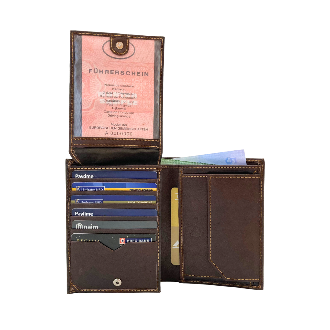 Shield Collection Bi-Fold RFID Wallet # 1444C