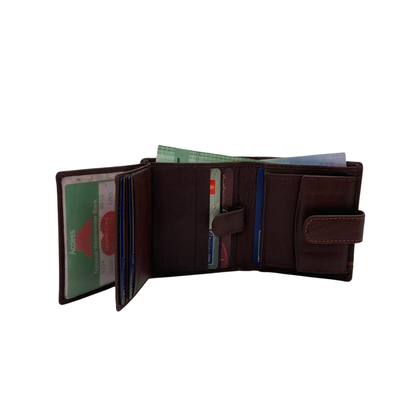 Standing Mens Collection Bi-Fold Wallet # 664CL
