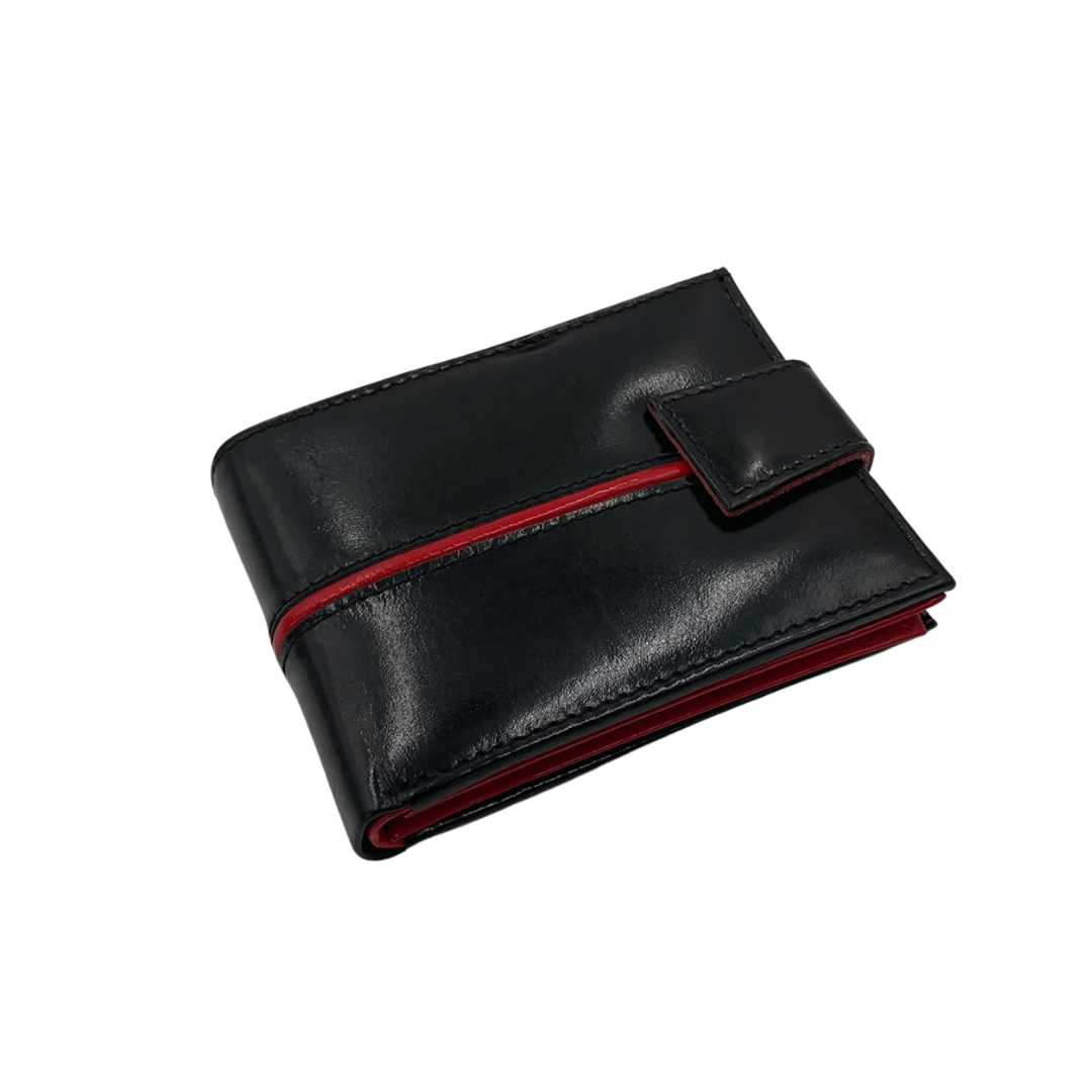 Classic Men's Waterproof Bifold Leather Wallet with Flip ID Window #1729 L (C.L.)