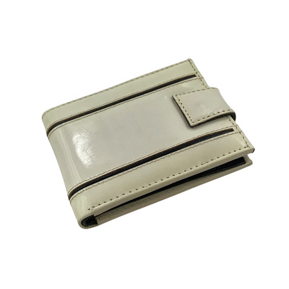 Classic Men's Waterproof Bifold Leather Wallet with Flip ID Window #1729 L (D.L.)