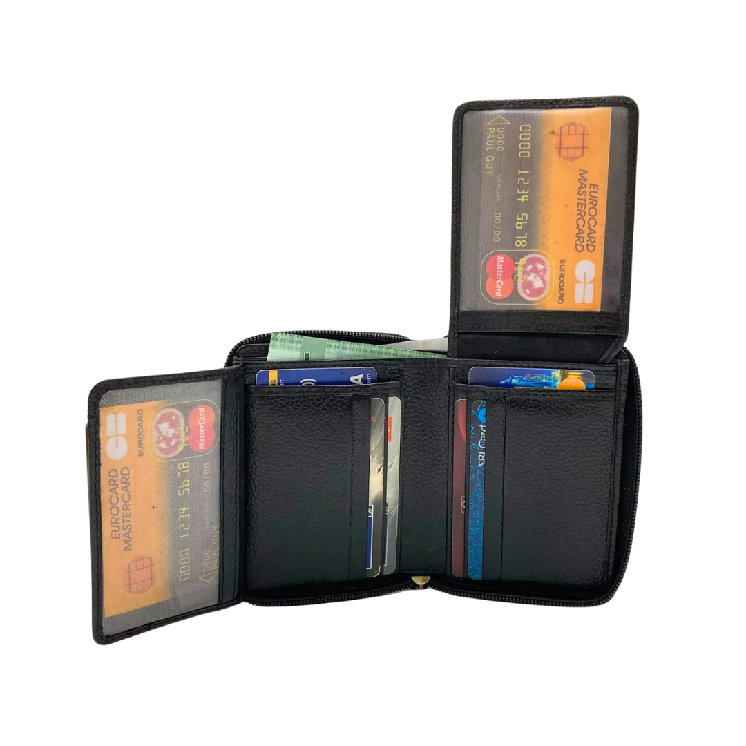 Pebble Texture 8 Card Billfold Wallet # 4101Z