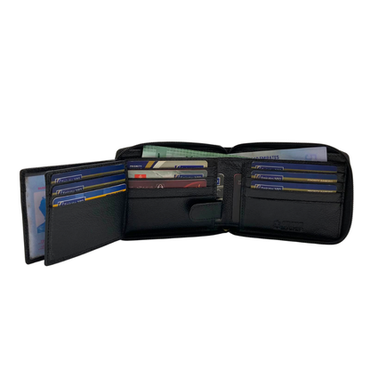 Pebble Texture 8 Card Billfold Wallet # 1013Z