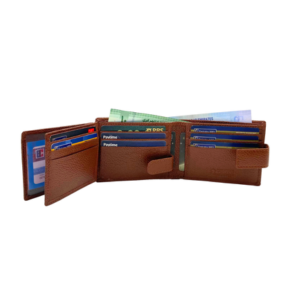 Pebble Texture 8 Card Billfold Wallet # 1426L