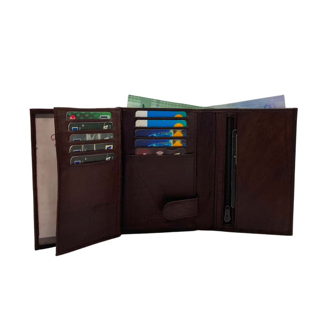 Standing Mens Collection Bi-Fold Wallet # 4102S