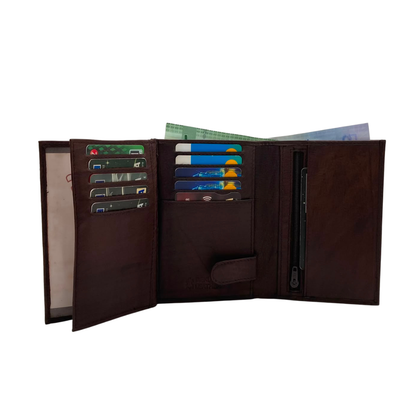 Standing Mens Collection Bi-Fold Wallet # 4102S
