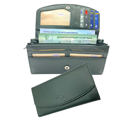 Women's Multipurpose Leather Wallet  # JD1859[1409]